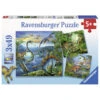 Ravensburger Puzzelset Dinosaurus - 3 X 49 Stukjes