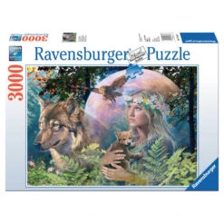 Ravensburger Puzzel Wolven Manenschijn - 3000 Stukjes
