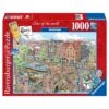 Ravensburger Puzzel Fleroux Cities Of The World: Amsterdam - 1000 Stukjes
