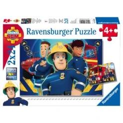 Ravensburger Brandweerman Sam Puzzels Sam Helpt Je Uit De Brand - 2 X 24 Stukjes