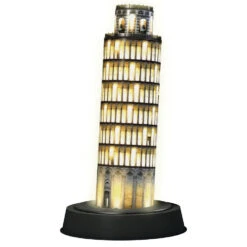 Ravensburger 3D-puzzel Toren Van Pisa Bij Nacht - 216 Stukjes -PuzzelPlek Verkoopwinkel 1507772 001