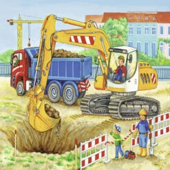 Ravensburger Puzzelset Bouwplaats En Boerderij - 2 X 12 Stukjes -PuzzelPlek Verkoopwinkel 1745195 002