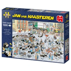 Jumbo Jan Van Haasteren Puzzel De Veemarkt - 1000 Stukjes -PuzzelPlek Verkoopwinkel 1746505 c74b682e