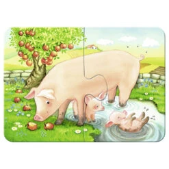 Ravensburger 4-in-1 Puzzelset Boerderijdieren - 2 + 4 + 6 + 8 Stukjes 9 Ravensburger 4-in-1 Puzzelset Boerderijdieren - 2 + 4 + 6 + 8 Stukjes -PuzzelPlek Verkoopwinkel 1976514 fe5381b7