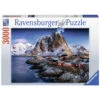 Ravensburger Puzzel Hamnoy Lofoten - 3000 Stukjes