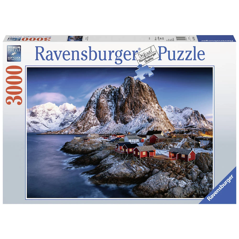 Ravensburger Puzzel Hamnoy Lofoten - 3000 Stukjes 1 Ravensburger Puzzel Hamnoy Lofoten - 3000 Stukjes