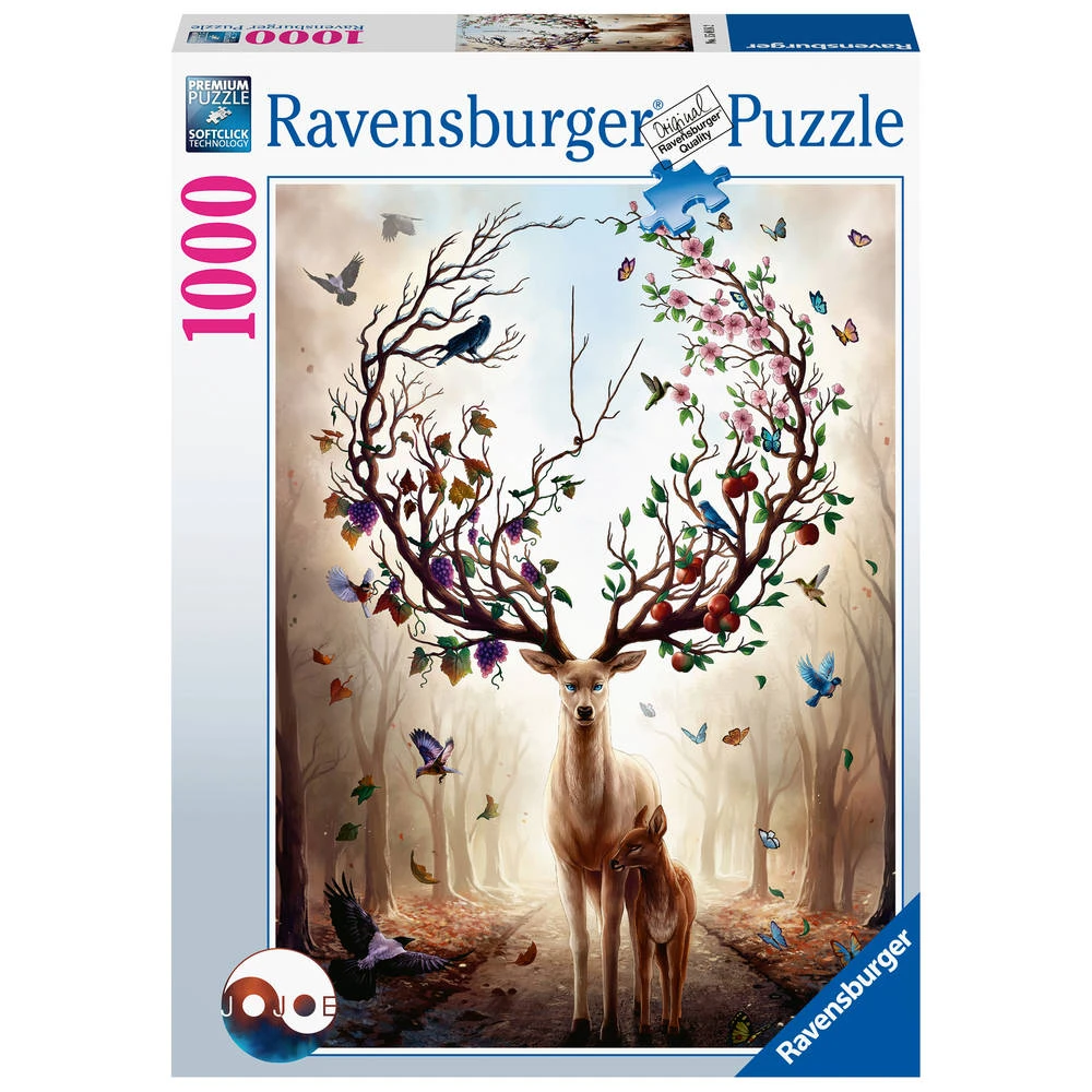 Ravensburger Puzzel Fantasy Hert - 1000 Stukjes 1 Ravensburger Puzzel Fantasy Hert - 1000 Stukjes