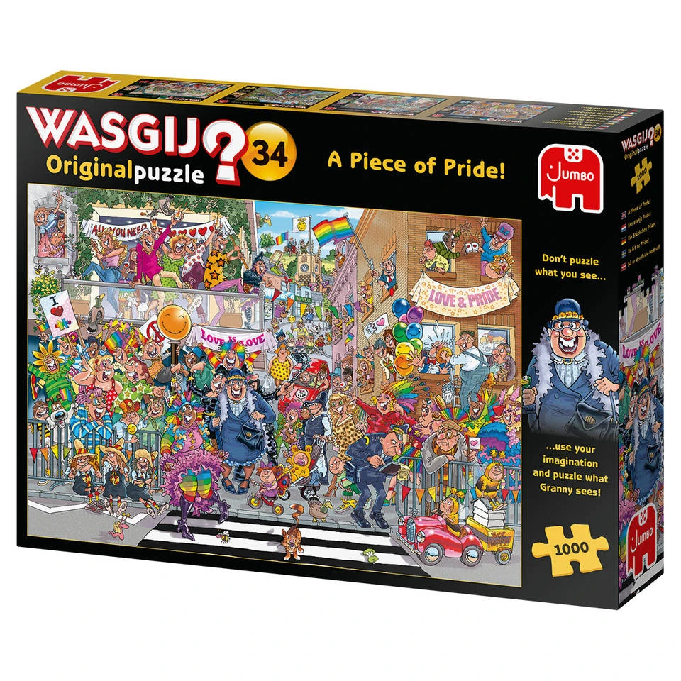 Jumbo Wasgij Original 34 Een Stukje Trots - 1000 Stukjes 3 Jumbo Wasgij Original 34 Een Stukje Trots - 1000 Stukjes - Afbeelding 3