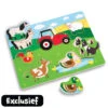 Woodlets Houten Puzzel Boerderij