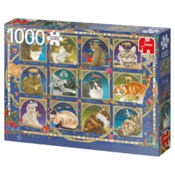 Jumbo Francien Puzzel Katten Horoscoop - 1000 Stukjes -PuzzelPlek Verkoopwinkel 1982361 d689ab6c