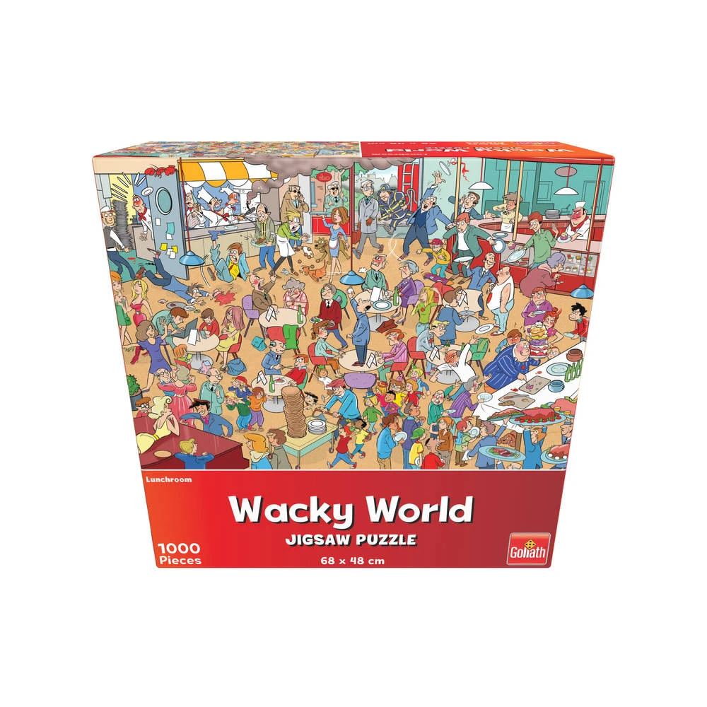 Goliath Wacky World Puzzel Lunchkamer 3 Goliath Wacky World Puzzel Lunchkamer - Afbeelding 3