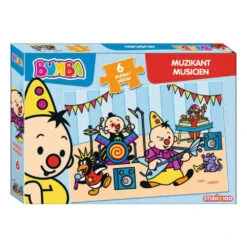 Bumba Puzzel Muzikant - 6 Stukjes