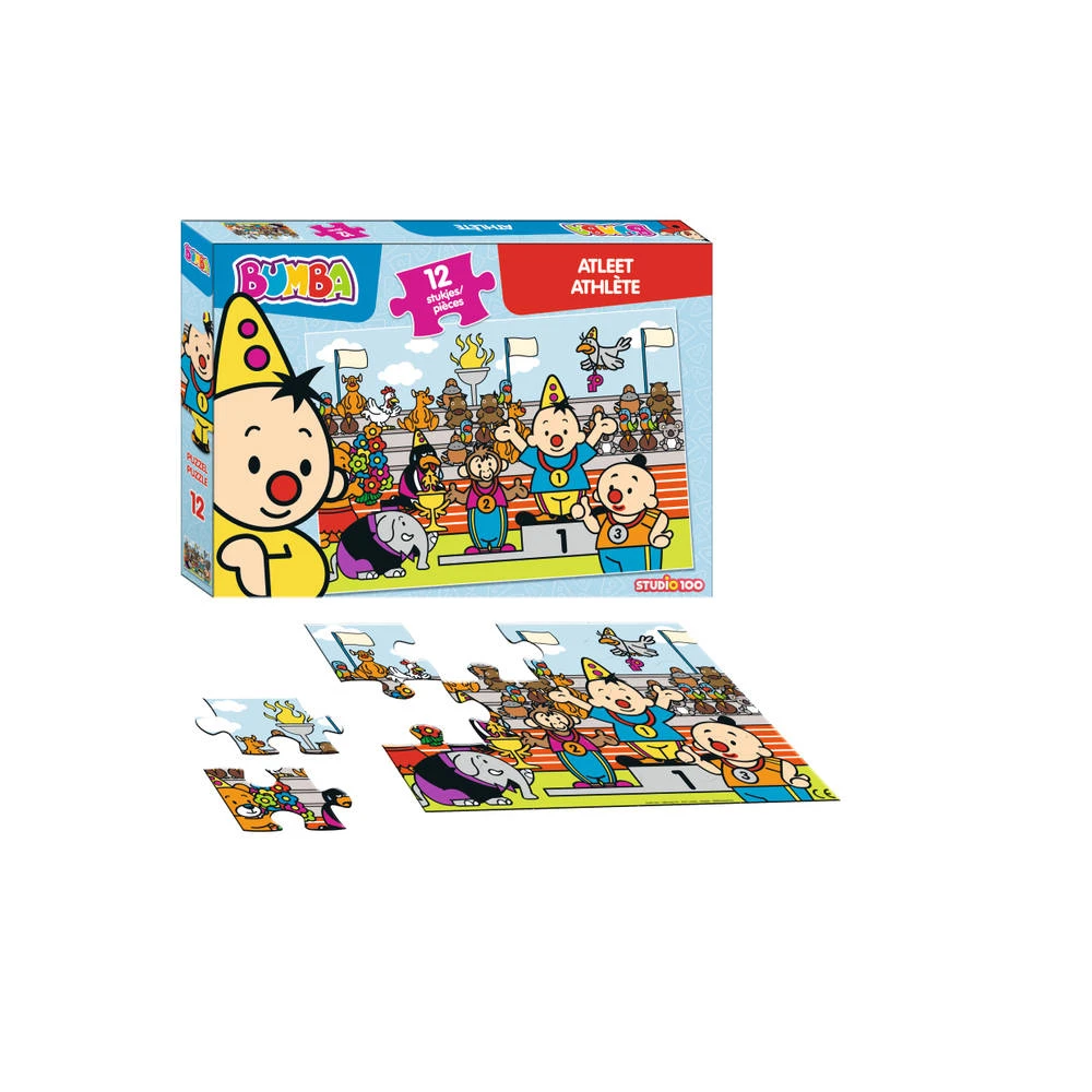Bumba Puzzel Atleet - 12 Stukjes 2 Bumba Puzzel Atleet - 12 Stukjes - Afbeelding 2