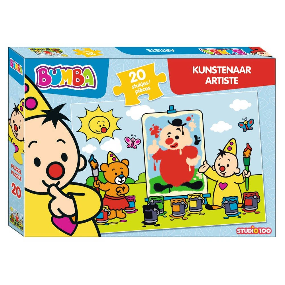 Bumba Puzzel Kunstenaar - 20 Stukjes 1 Bumba Puzzel Kunstenaar - 20 Stukjes