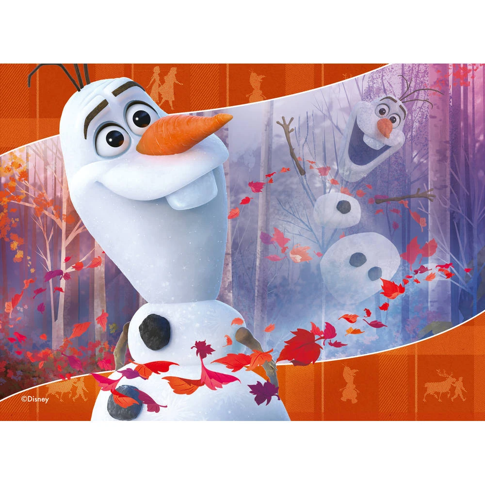 Ravensburger Disney Frozen 2 4-in-1 Puzzelset - 12 + 16 + 20 + 24 Stukjes 2 Ravensburger Disney Frozen 2 4-in-1 Puzzelset - 12 + 16 + 20 + 24 Stukjes - Afbeelding 2