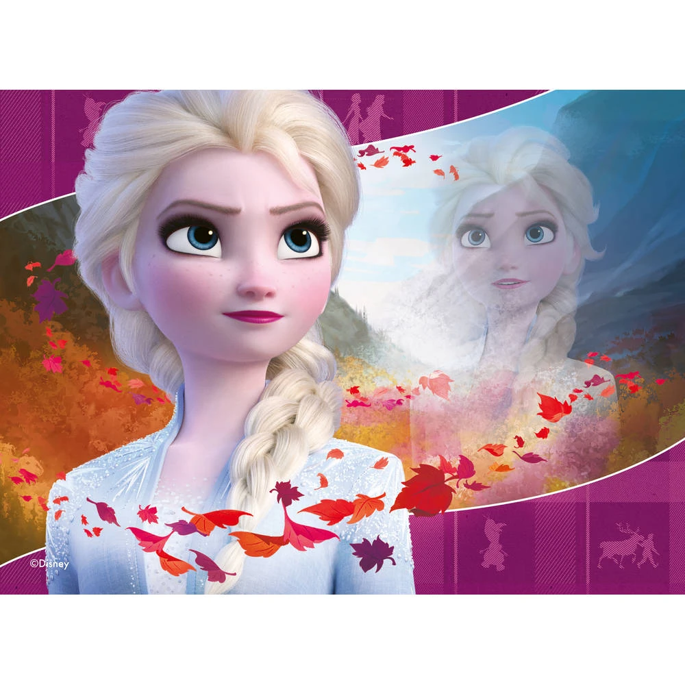 Ravensburger Disney Frozen 2 4-in-1 Puzzelset - 12 + 16 + 20 + 24 Stukjes 4 Ravensburger Disney Frozen 2 4-in-1 Puzzelset - 12 + 16 + 20 + 24 Stukjes - Afbeelding 4