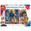 Ravensburger Brandweerman Sam Puzzelset Onze Held Sam - 3 X 49 Stukjes