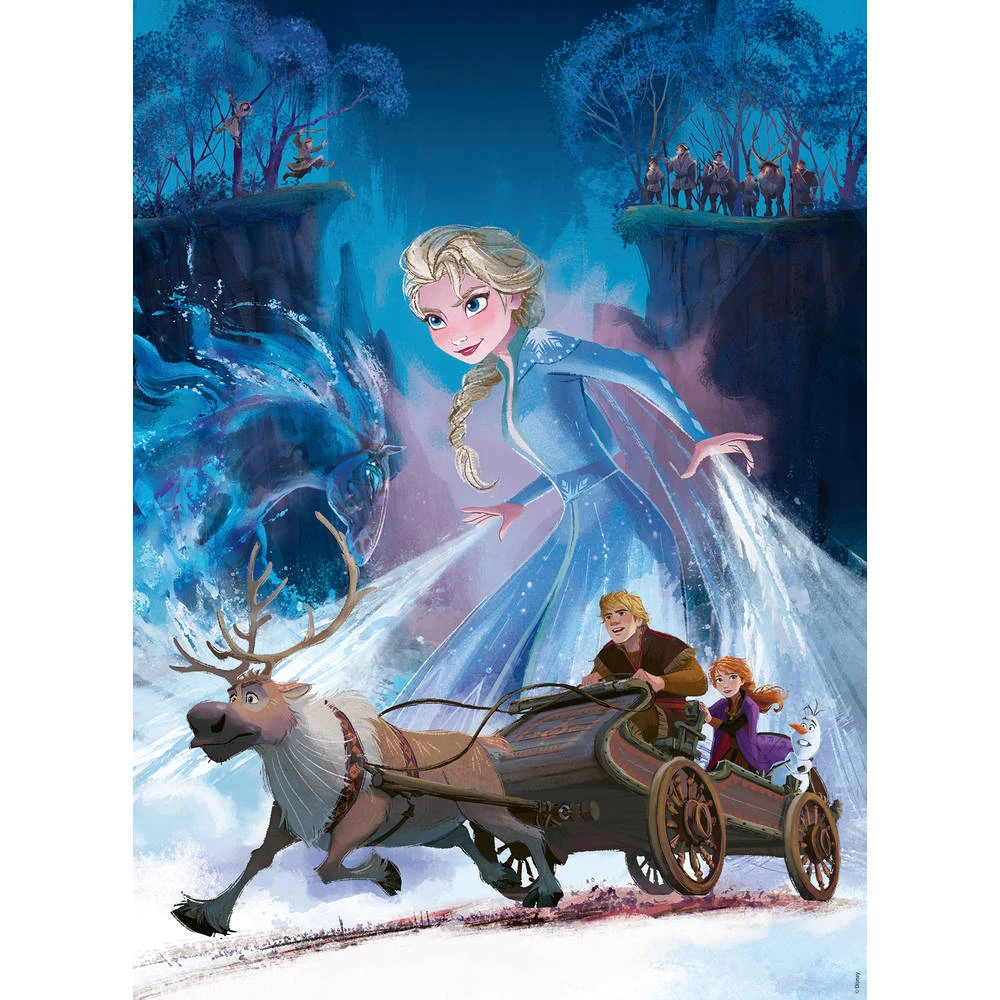 Ravensburger Disney Frozen 2 XXL Puzzel - 200 Stukjes 2 Ravensburger Disney Frozen 2 XXL Puzzel - 200 Stukjes - Afbeelding 2