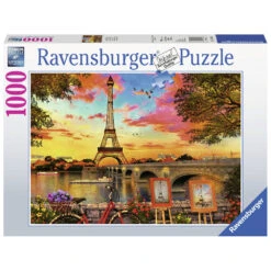 Ravensburger Puzzel Zonsondergang In Parijs - 1000 Stukjes