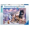 Ravensburger Puzzel Wolven In De Sneeuw - 2000 Stukjes