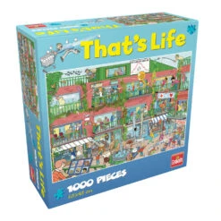 Goliath Wacky World Puzzel Let's Keep The Curve Low - 1000 Stukjes