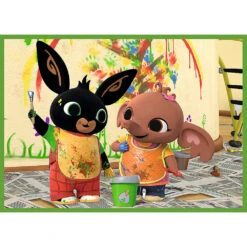 No Brand Bing 4-in-1 Puzzelset Bing Is Blij - 12 + 15 + 20 + 24 Stukjes -PuzzelPlek Verkoopwinkel 1984862 f25309a8