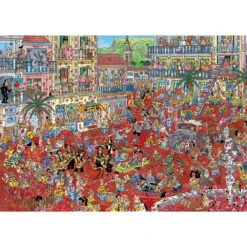 Jumbo Jan Van Haasteren Puzzel La Tomatina - 1000 Stukjes -PuzzelPlek Verkoopwinkel 1986674 05b2a89f