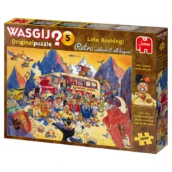 Jumbo Wasgij Retro Original 5 Puzzel Last-minute Booking - 1000 Stukjes -PuzzelPlek Verkoopwinkel 1986678 ba013125