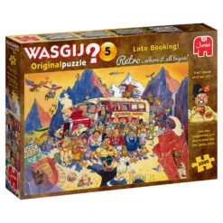 Jumbo Wasgij Retro Original 5 Puzzel Last-minute Booking - 1000 Stukjes