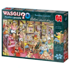 Jumbo Wasgij Retro Mystery 5 Puzzel Zondagse Lunch - 1000 Stukjes -PuzzelPlek Verkoopwinkel 1986680 36bd1736