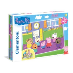 Clementoni Peppa Pig Vloerpuzzel - 40 Stukjes