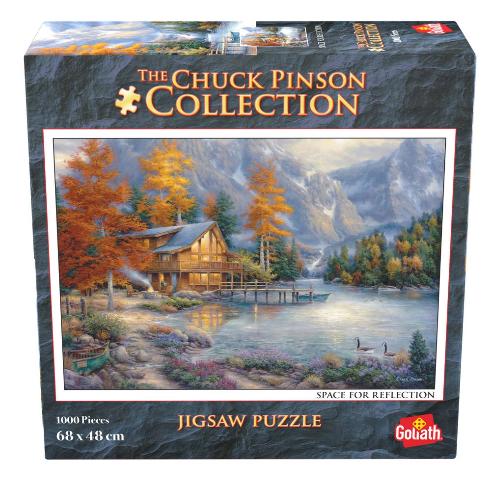 Goliath Chuck Pinson Puzzel Space For Reflections - 1000 Stukjes 3 Goliath Chuck Pinson Puzzel Space For Reflections - 1000 Stukjes - Afbeelding 3