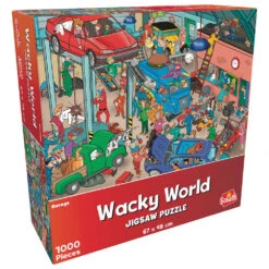 Goliath Wacky World Puzzel Garage - 1000 Stukjes