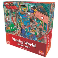 Goliath Wacky World Puzzel Garage - 1000 Stukjes -PuzzelPlek Verkoopwinkel 1988998 d7b052b5