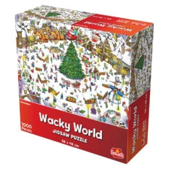 Goliath Wacky World Puzzel Kerstmis - 1000 Stukjes -PuzzelPlek Verkoopwinkel 1989004 90561e93