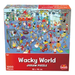 Goliath Wacky World Puzzel De Gym - 1000 Stukjes -PuzzelPlek Verkoopwinkel 1989005 fcd767e8