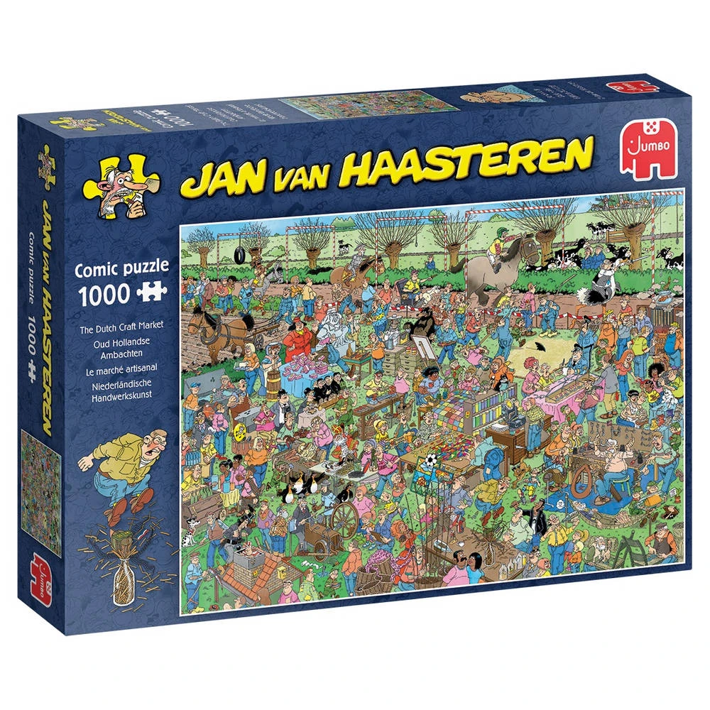 Jumbo Jan Van Haasteren Puzzel Oud Hollandse Ambachten - 1000 Stukjes 1 Jumbo Jan Van Haasteren Puzzel Oud Hollandse Ambachten - 1000 Stukjes