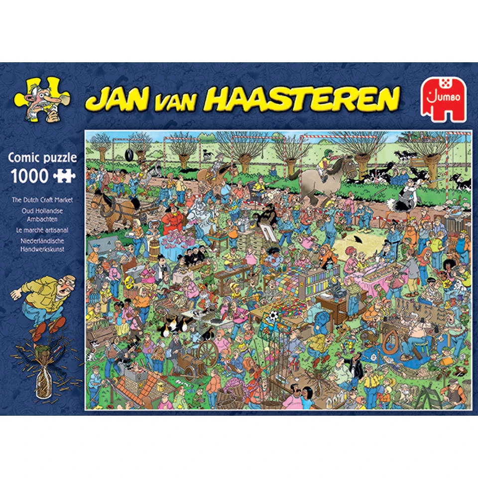 Jumbo Jan Van Haasteren Puzzel Oud Hollandse Ambachten - 1000 Stukjes 2 Jumbo Jan Van Haasteren Puzzel Oud Hollandse Ambachten - 1000 Stukjes - Afbeelding 2