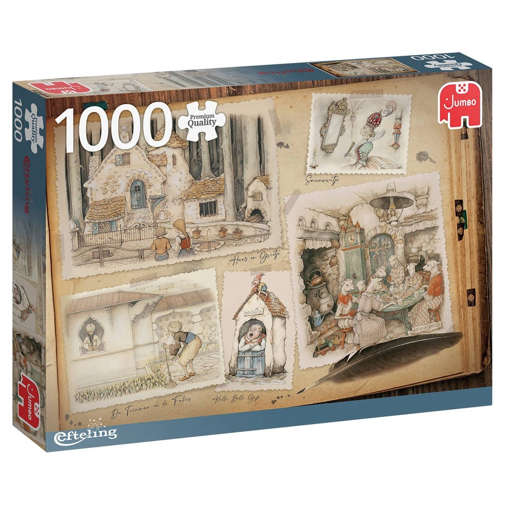 Jumbo Anton Pieck Puzzel Efteling - 1000 Stukjes 1 Jumbo Anton Pieck Puzzel Efteling - 1000 Stukjes