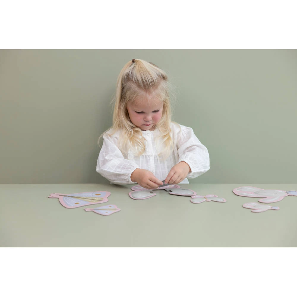 Little Dutch Flowers & Butterflies Vormenpuzzel 5 Little Dutch Flowers & Butterflies Vormenpuzzel - Afbeelding 5