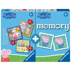 Ravensburger Peppa Pig 3-in-1 Puzzel Met Memory - 25/36/49 Stukjes 5 Ravensburger Peppa Pig 3-in-1 Puzzel Met Memory - 25/36/49 Stukjes -PuzzelPlek Verkoopwinkel 1992586 a857cc1d