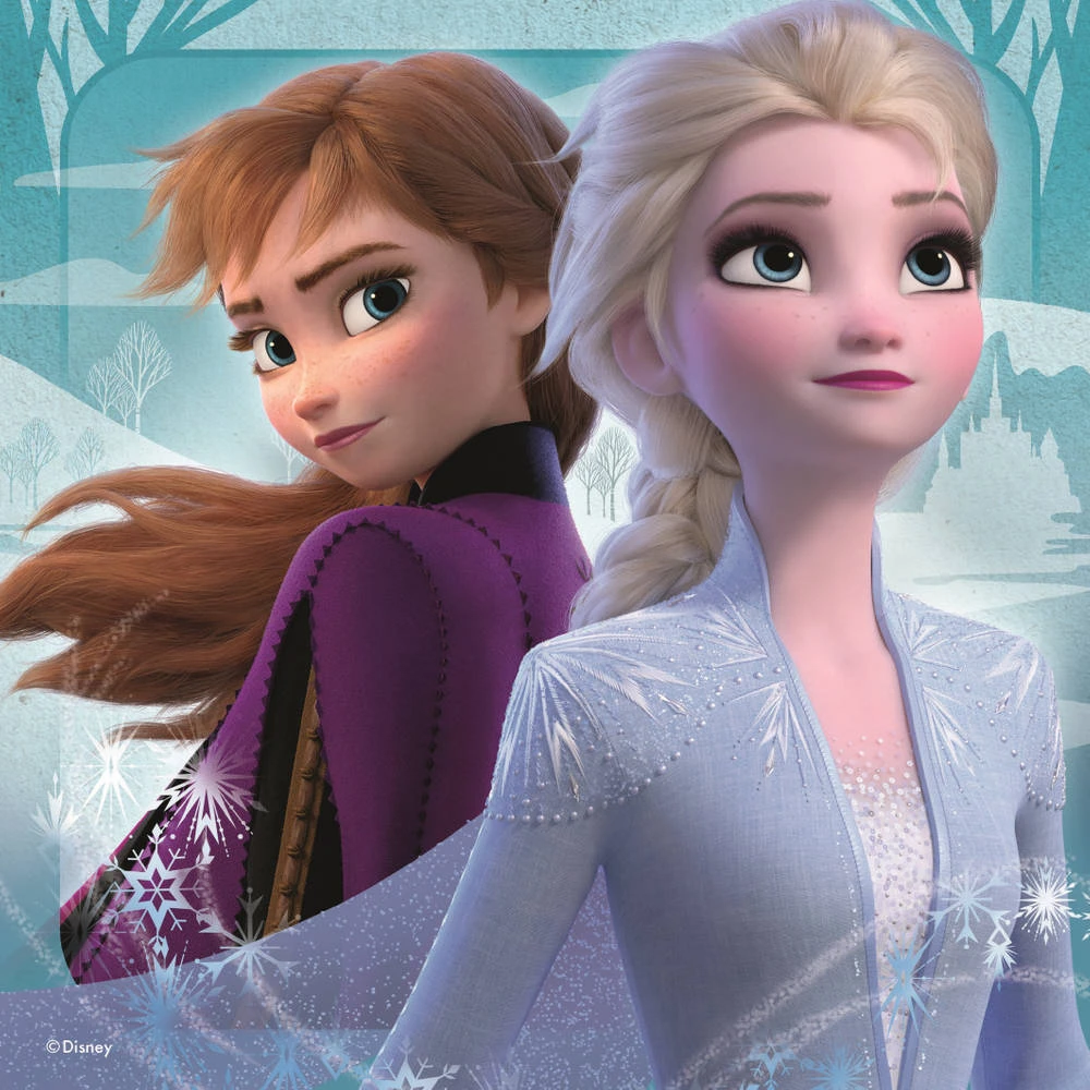 Ravensburger Disney Frozen 3-in-1 Puzzel Met Memory - 25/36/49 Stukjes 4 Ravensburger Disney Frozen 3-in-1 Puzzel Met Memory - 25/36/49 Stukjes - Afbeelding 4