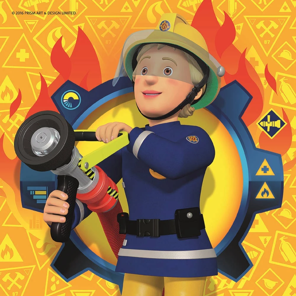 Ravensburger Brandweerman Sam 3-in-1 Puzzel Met Memory - 25/36/49 Stukjes 5 Ravensburger Brandweerman Sam 3-in-1 Puzzel Met Memory - 25/36/49 Stukjes - Afbeelding 5