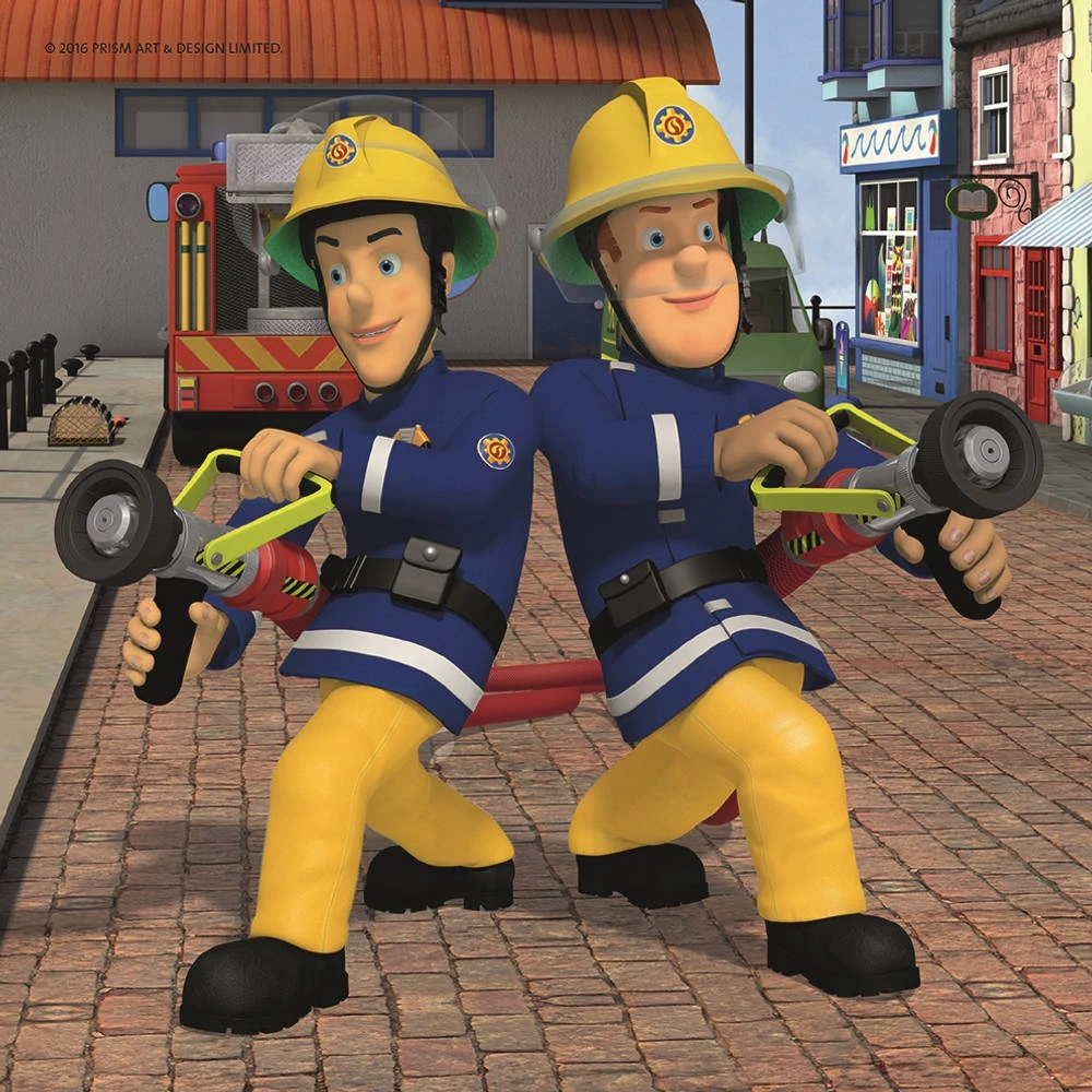 Ravensburger Brandweerman Sam 3-in-1 Puzzel Met Memory - 25/36/49 Stukjes 4 Ravensburger Brandweerman Sam 3-in-1 Puzzel Met Memory - 25/36/49 Stukjes - Afbeelding 4