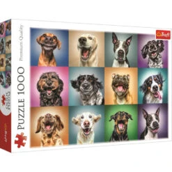 No Brand Trefl Puzzel Grappige Honden - 1000 Stukjes