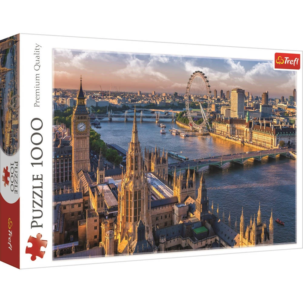 No Brand Trefl Puzzel Londen - 1000 Stukjes 1 No Brand Trefl Puzzel Londen - 1000 Stukjes