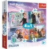 No Brand Trefl 4-in-1 Disney Frozen 2 Amazing World Of Frozen - 12 + 15 + 20 + 24 Stukjes