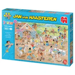Jumbo Jan Van Haasteren Junior Puzzel De Manege - 360 Stukjes -PuzzelPlek Verkoopwinkel 1992677 1a02409a