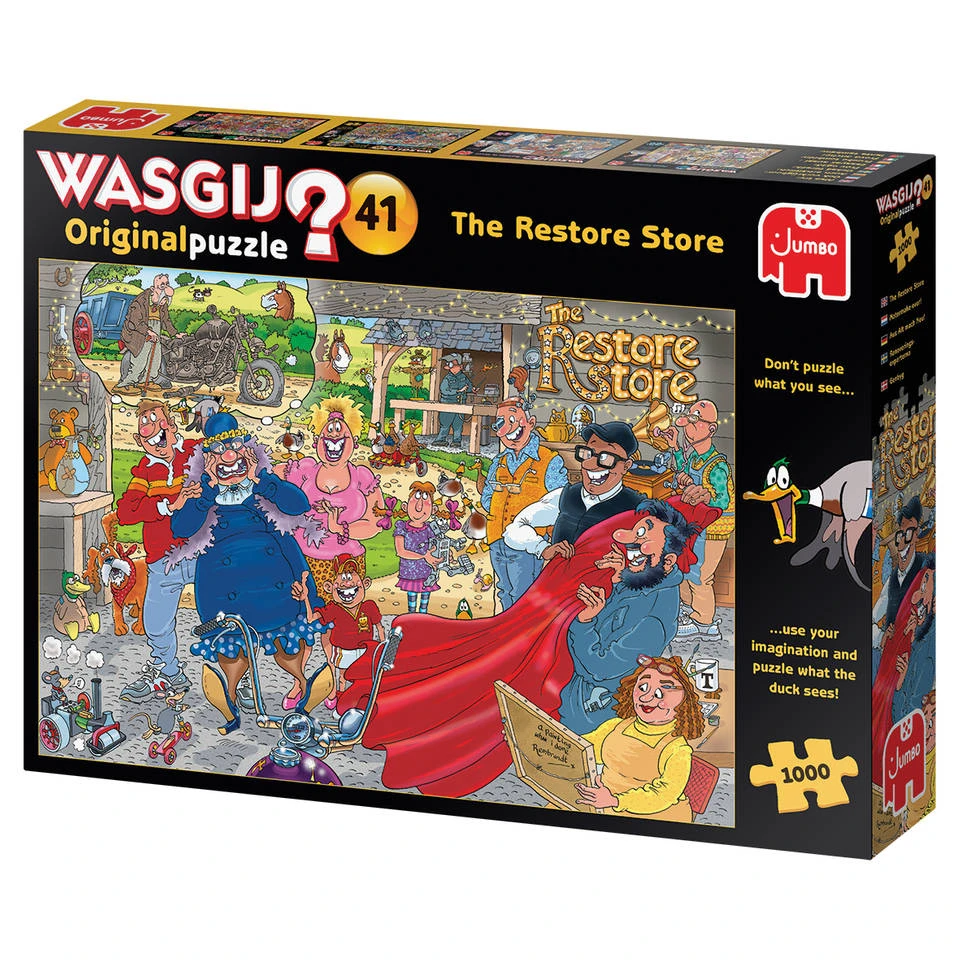 Jumbo Wasgij Original 41 Puzzel The Restore Store - 1000 Stukjes 4 Jumbo Wasgij Original 41 Puzzel The Restore Store - 1000 Stukjes - Afbeelding 4
