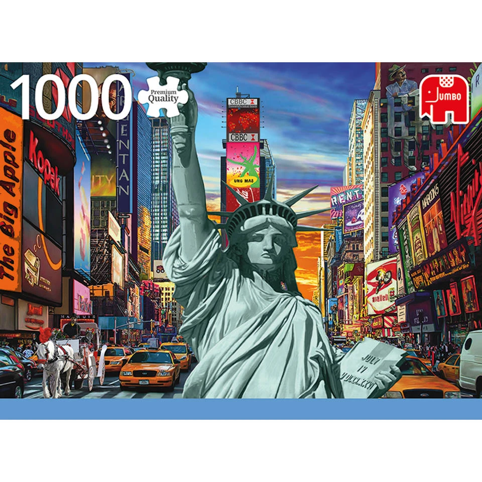 Jumbo Premium Collection Puzzel New York City - 1000 Stukjes 2 Jumbo Premium Collection Puzzel New York City - 1000 Stukjes - Afbeelding 2